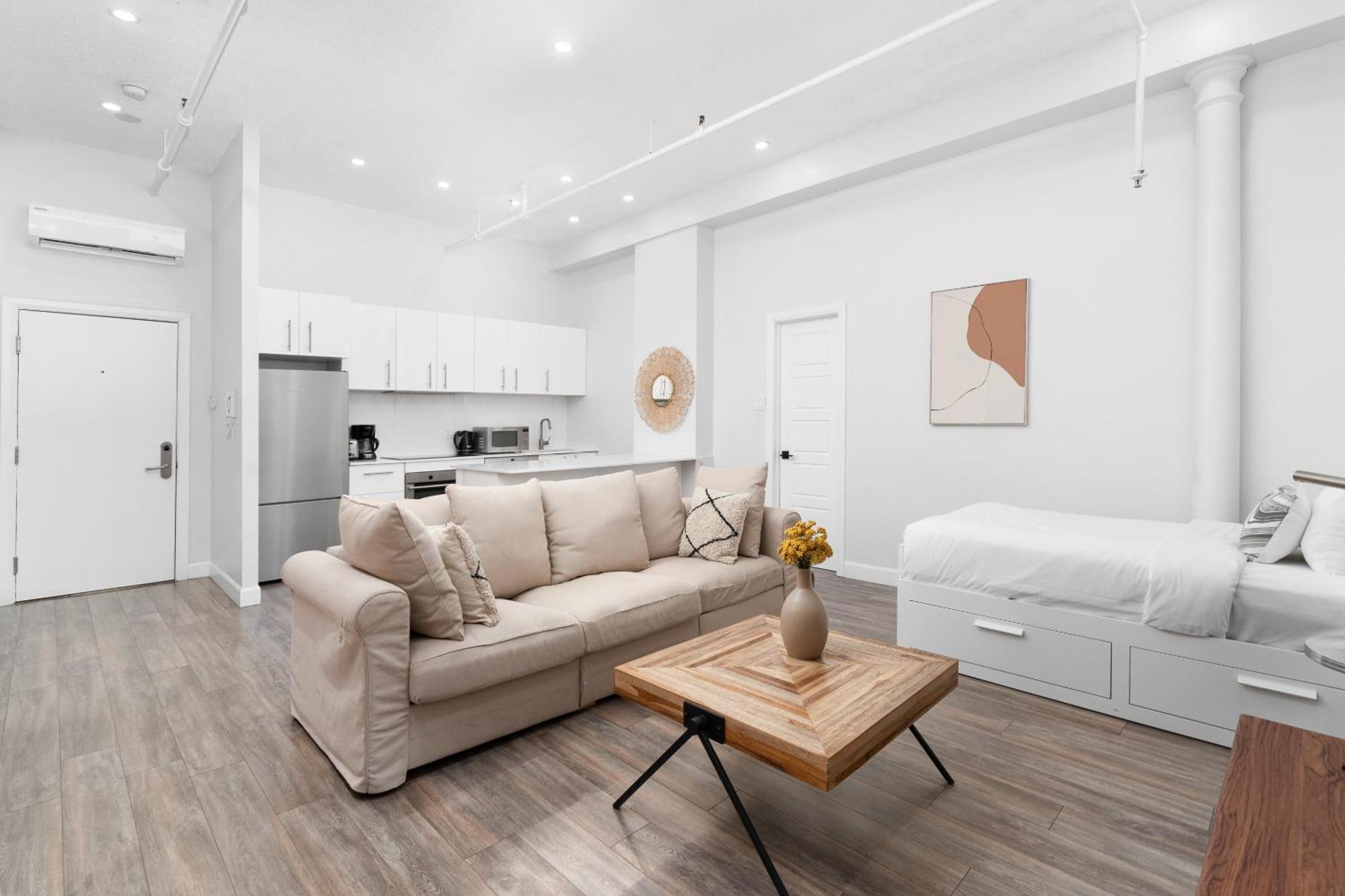 Apartmán Boutique Lofts Notre Dame - Vieux Montreal Pokoj fotografie